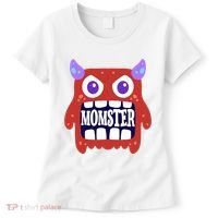 Momster Funny Spooky Halloween Women's T-Shirt thumb 0