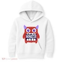 Momster Funny Spooky Halloween Kids Hoodie thumb 0