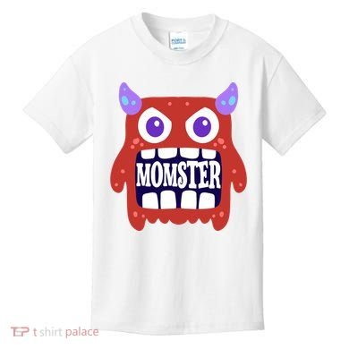 Momster Funny Spooky Halloween Kids T-Shirt