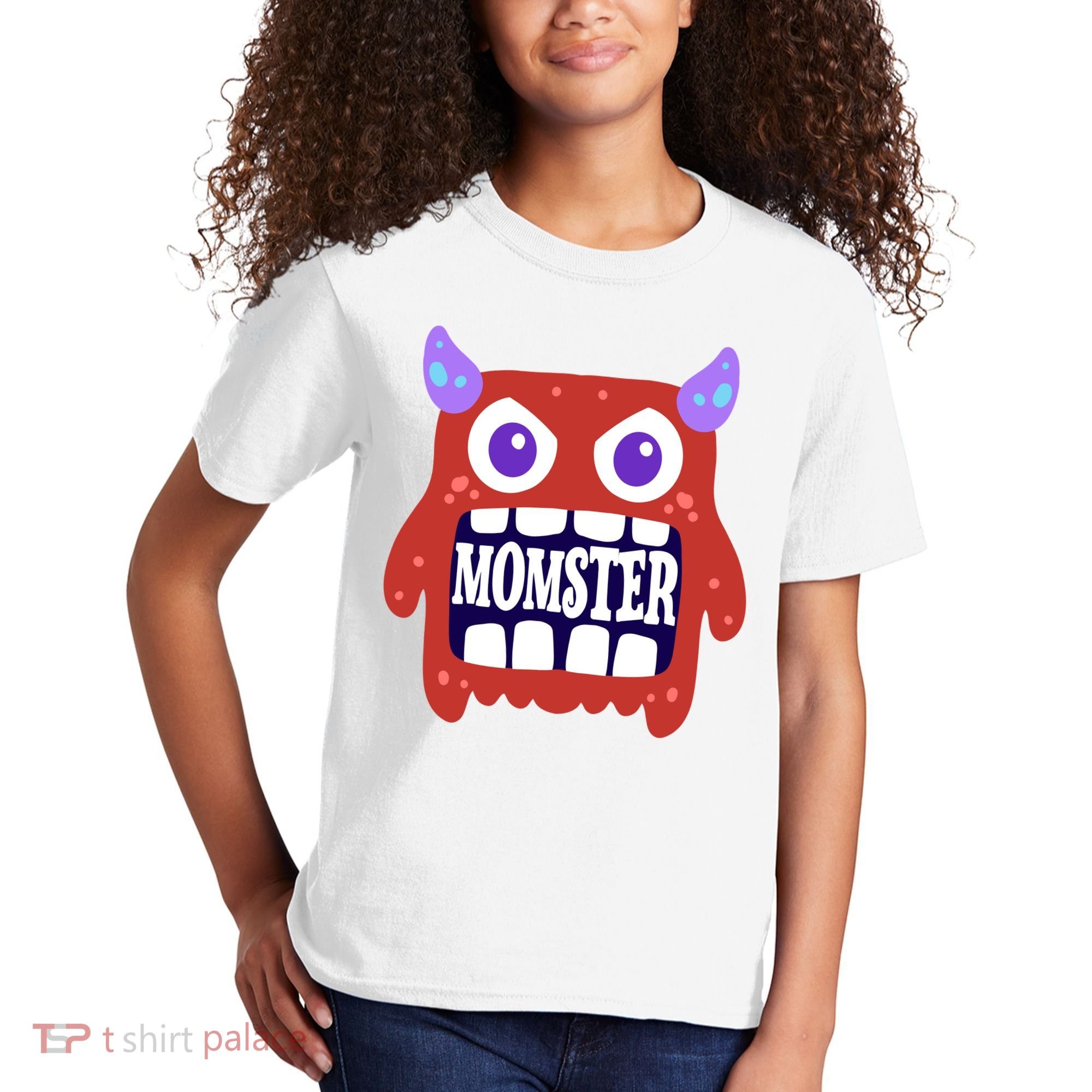 Momster Funny Spooky Halloween Kids T-Shirt