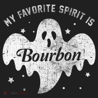 My Favorite Spirit Is Bourbon Funny Boo Ghost Halloween Tumbler thumb 3