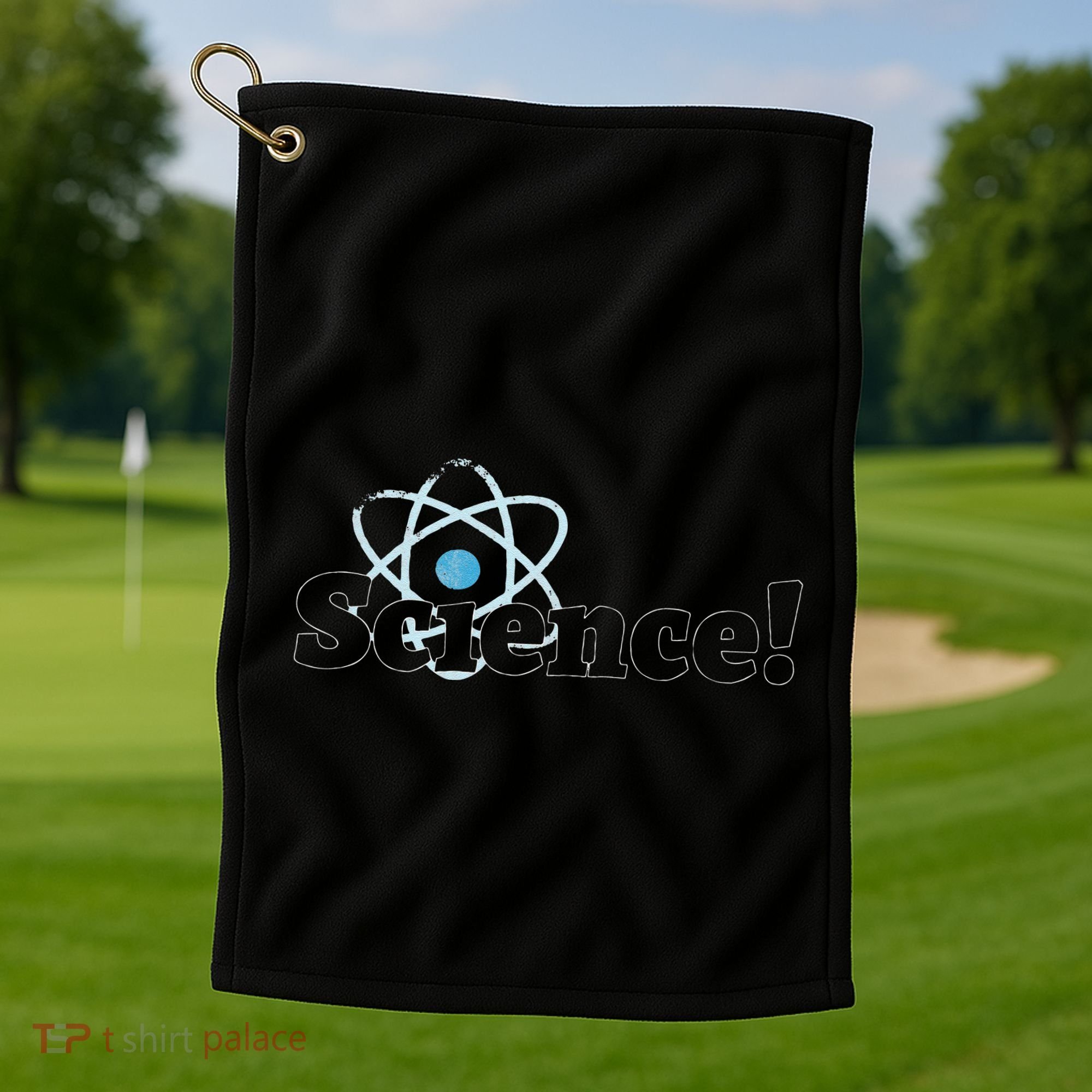 March For Science Atom Scientists Earth Day April Golf Towel