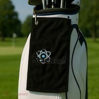 March For Science Atom Scientists Earth Day April Golf Towel thumb 2