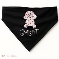 Mis Fit Spotted Elephant Ru Dolph Red Retro Nosed Christmas USA-Made Doggie Bandana thumb 0