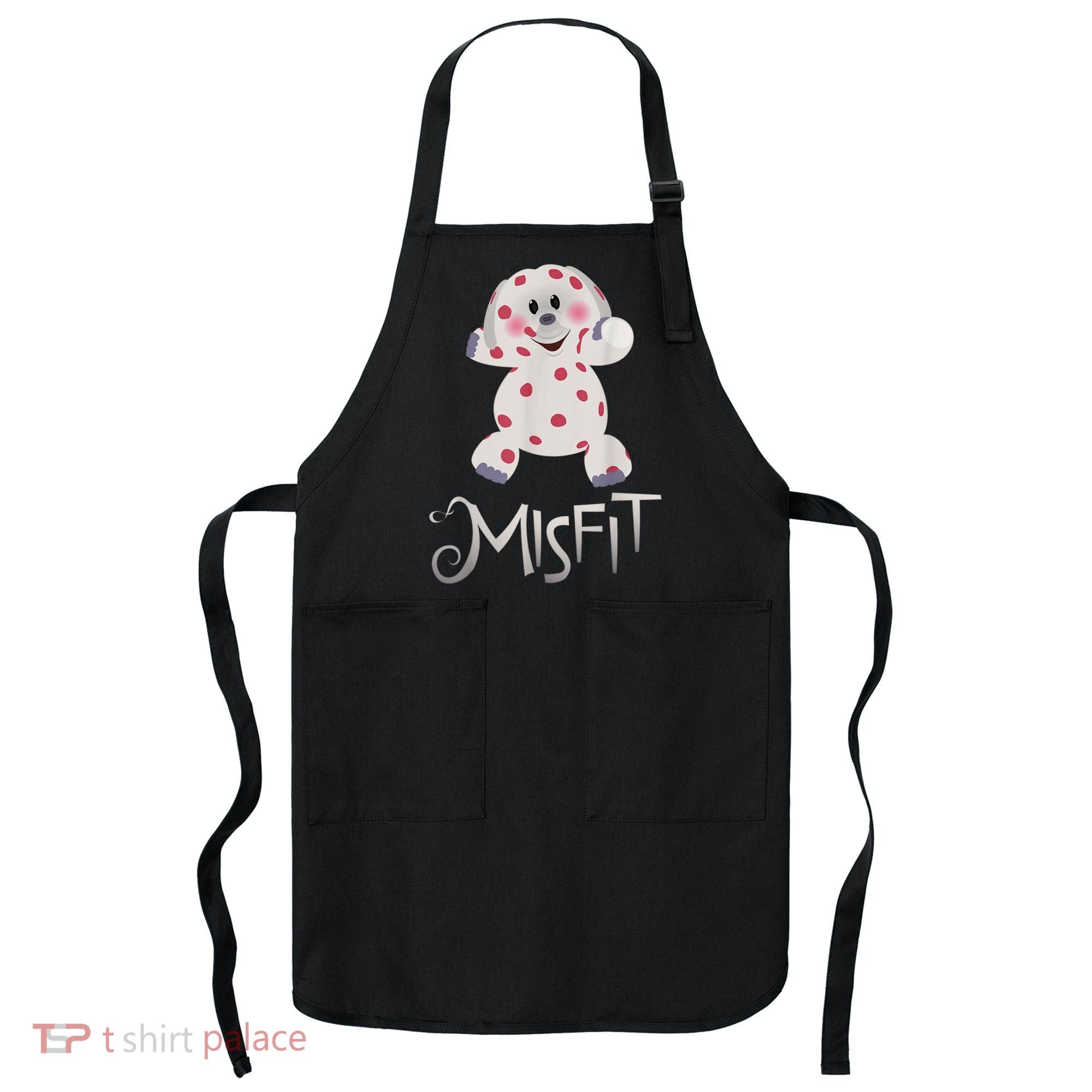Mis Fit Spotted Elephant Ru Dolph Red Retro Nosed Christmas Apron