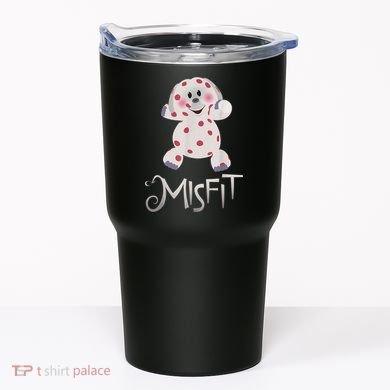 Mis Fit Spotted Elephant Ru Dolph Red Retro Nosed Christmas Tumbler