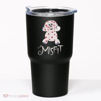 Mis Fit Spotted Elephant Ru Dolph Red Retro Nosed Christmas Tumbler thumb 0
