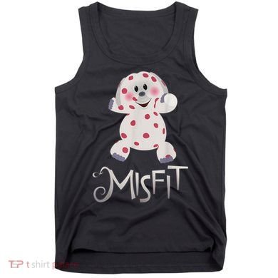Mis Fit Spotted Elephant Ru Dolph Red Retro Nosed Christmas Tank Top