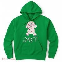 Mis Fit Spotted Elephant Ru Dolph Red Retro Nosed Christmas Hoodie thumb 0