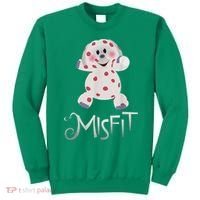 Mis Fit Spotted Elephant Ru Dolph Red Retro Nosed Christmas Sweatshirt thumb 0