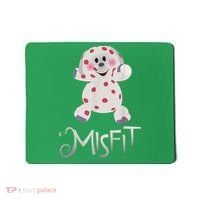 Mis Fit Spotted Elephant Ru Dolph Red Retro Nosed Christmas Mousepad thumb 0