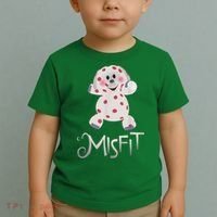 Mis Fit Spotted Elephant Ru Dolph Red Retro Nosed Christmas Toddler T-Shirt thumb 2