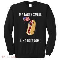 My Farts Smell Like Freedom Funny Patriotic Sweatshirt thumb 0
