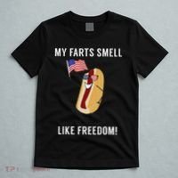 My Farts Smell Like Freedom Funny Patriotic T-Shirt thumb 5