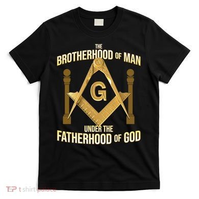 Masonic Fatherhood Square & Compass Freemason T-Shirt