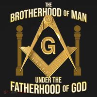 Masonic Fatherhood Square & Compass Freemason Sustainable Knit Beanie thumb 2