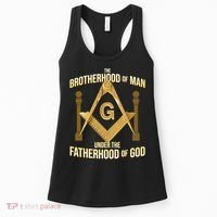 Masonic Fatherhood Square & Compass Freemason Women's Tank Top thumb 0