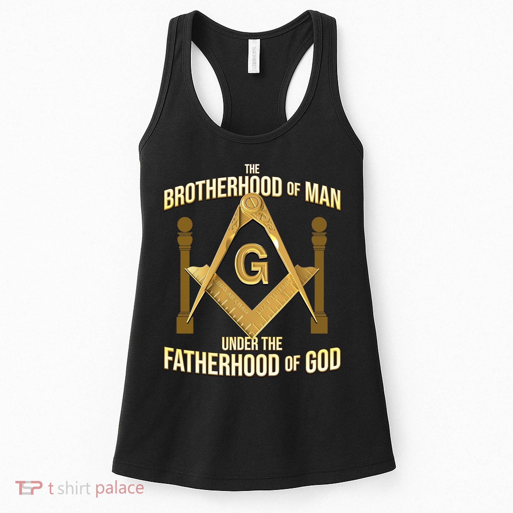Masonic Fatherhood Square & Compass Freemason Women's Tank Top