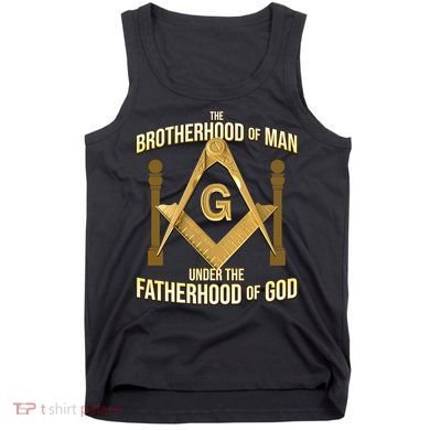Masonic Fatherhood Square & Compass Freemason Tank Top
