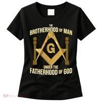 Masonic Fatherhood Square & Compass Freemason Women's T-Shirt thumb 0