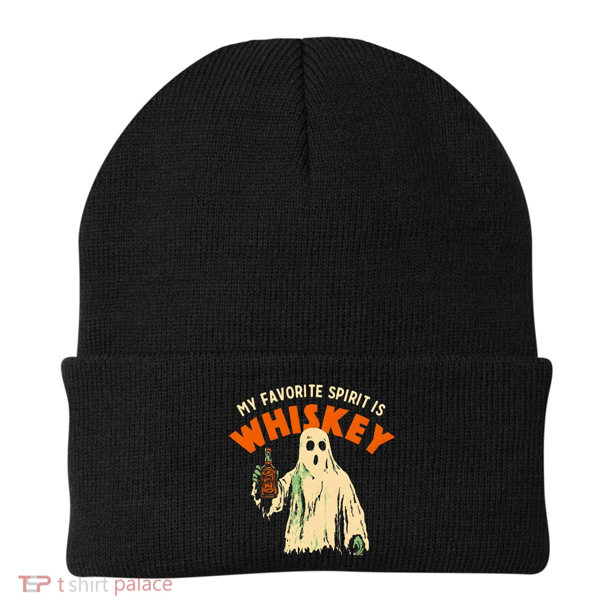 My Favorite Spirit Is Whiskey Beanie