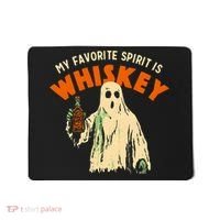 My Favorite Spirit Is Whiskey Mousepad thumb 0