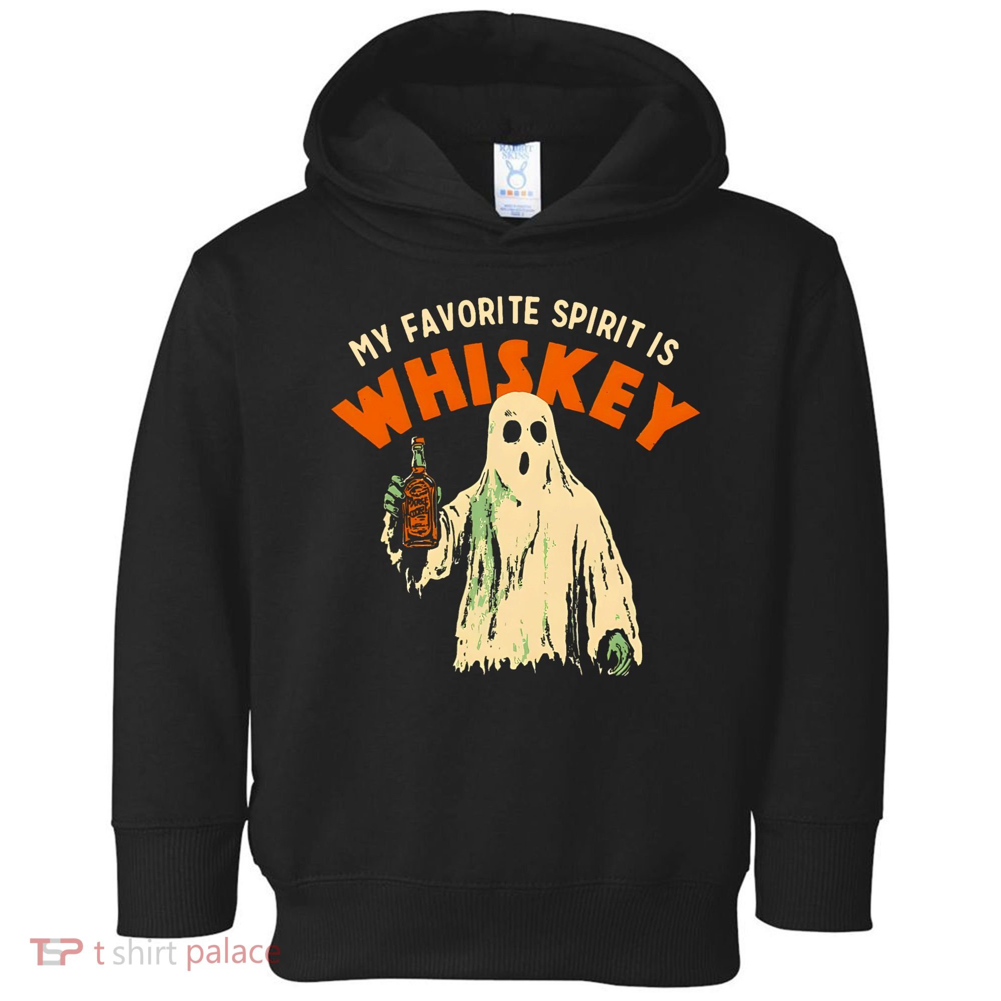 My Favorite Spirit Is Whiskey Toddler Hoodie