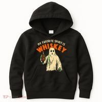 My Favorite Spirit Is Whiskey Kids Hoodie thumb 0