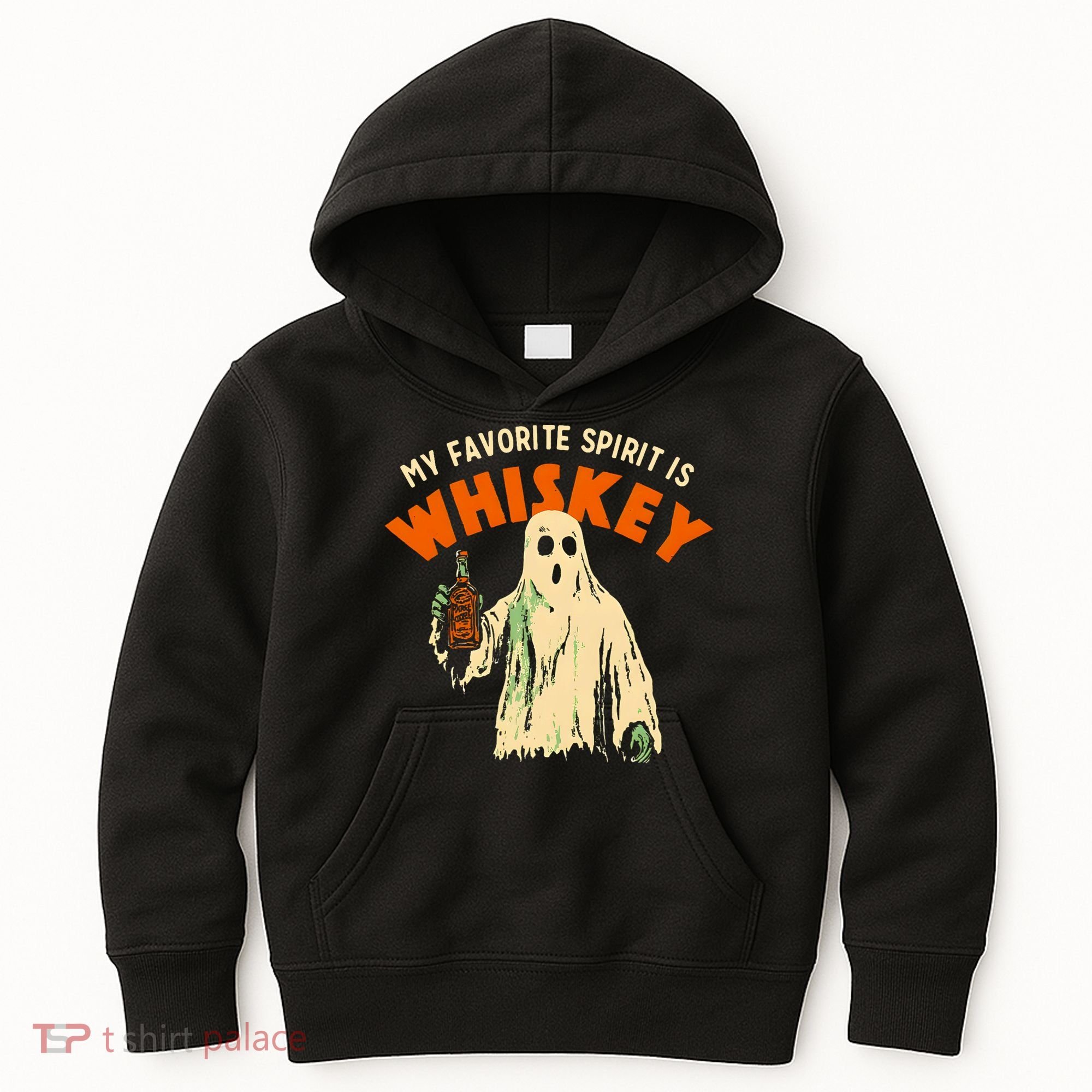 My Favorite Spirit Is Whiskey Kids Hoodie
