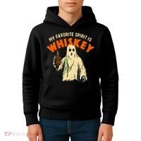 My Favorite Spirit Is Whiskey Kids Hoodie thumb 4