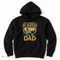 My Favorite Ski Buddies Call Me Dad Hoodie thumb 0