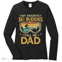 My Favorite Ski Buddies Call Me Dad Women's Long Sleeve Shirt thumb 0