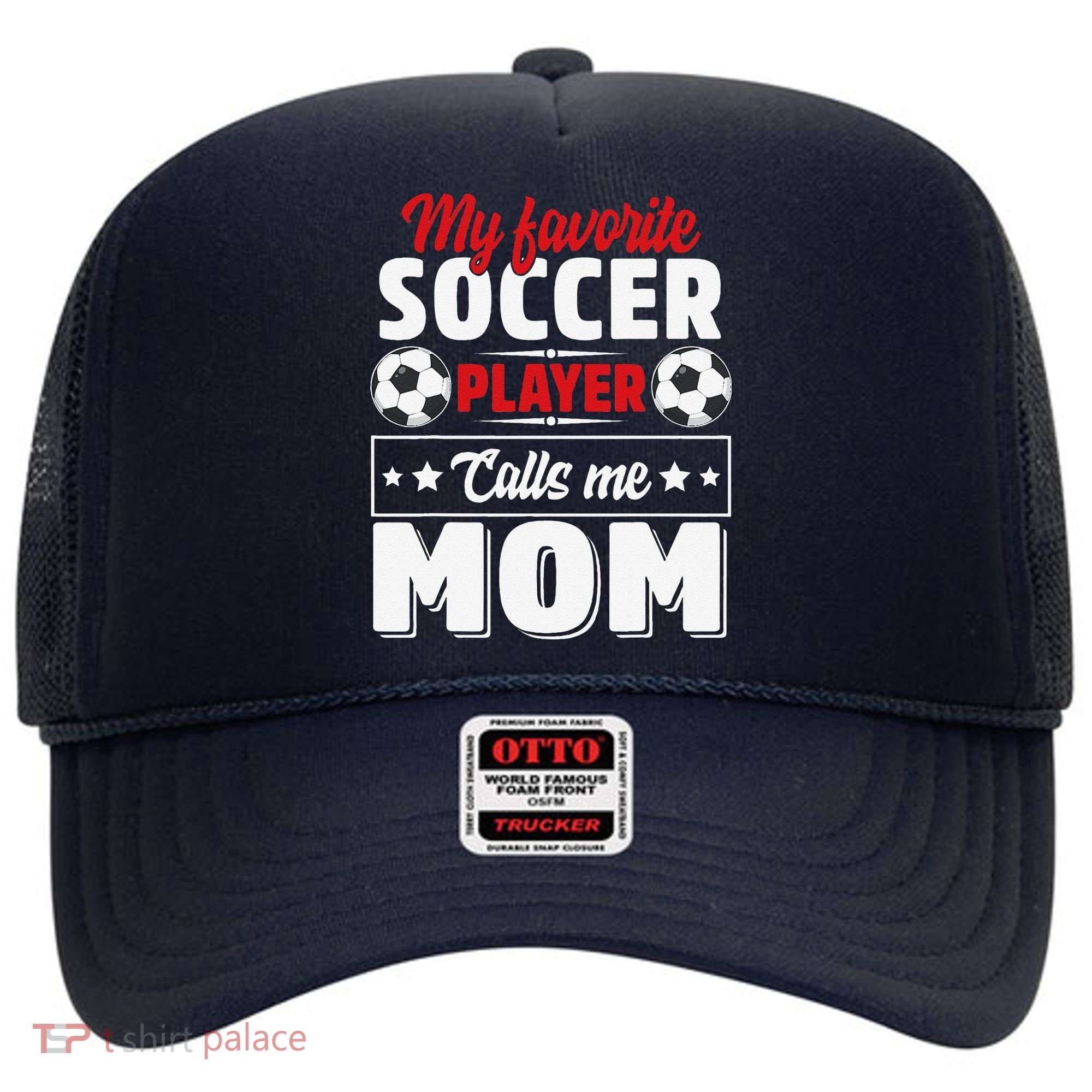 My Favorite Soccer Player Calls Me Mom Mothers Day Cute Hat