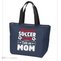 My Favorite Soccer Player Calls Me Mom Mothers Day Cute Tote Bag thumb 3