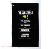 Meaning Funny The Substance Basic Golf Towel thumb 0
