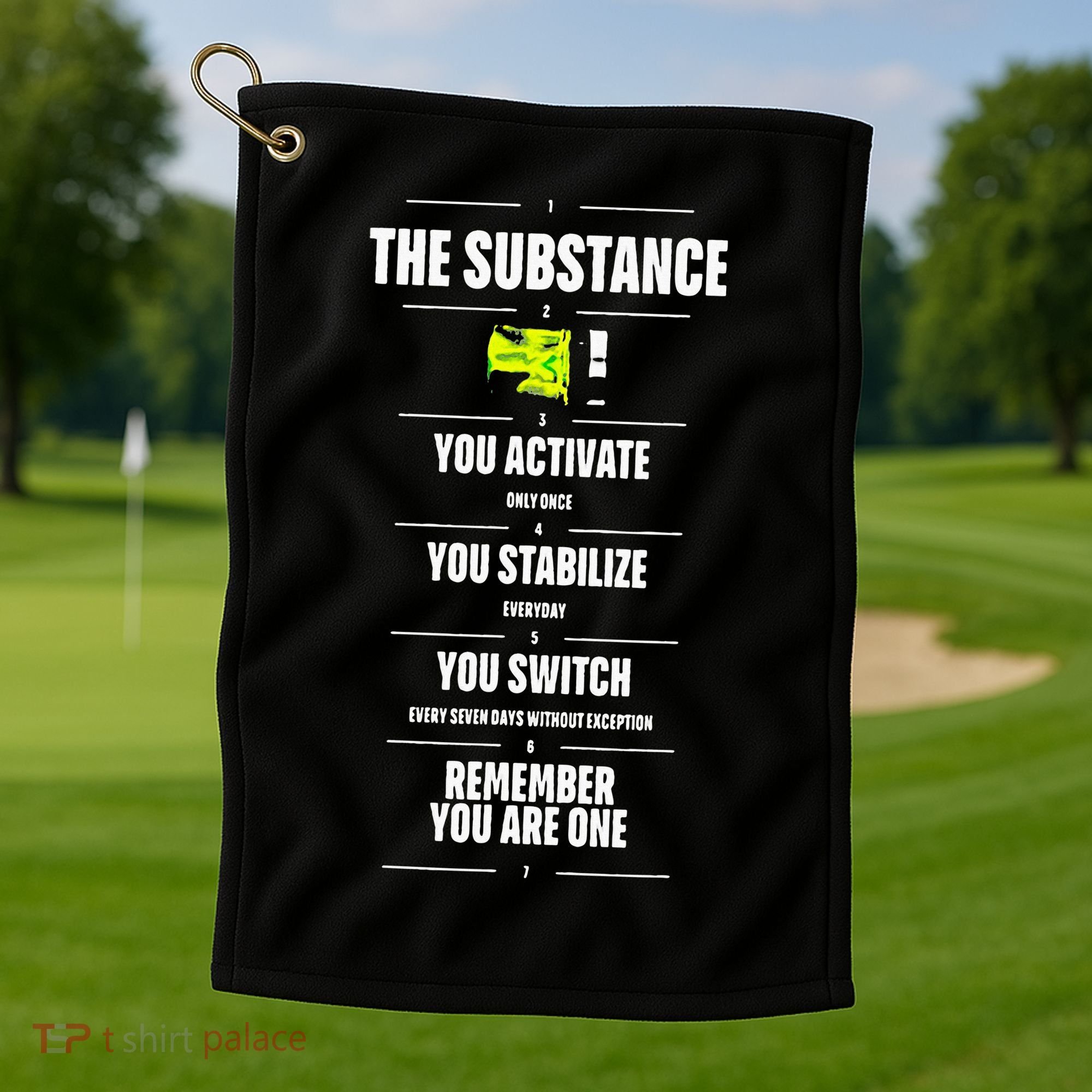 Meaning Funny The Substance Basic Golf Towel