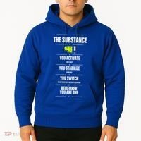 Meaning Funny The Substance Basic Hoodie thumb 2