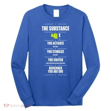 Meaning Funny The Substance Basic Long Sleeve Shirt