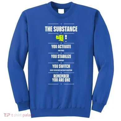 Meaning Funny The Substance Basic Sweatshirt