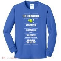 Meaning Funny The Substance Basic Kids Long Sleeve Shirt thumb 0