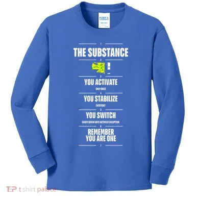 Meaning Funny The Substance Basic Kids Long Sleeve Shirt