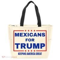 Mexicans For Trump 2024 Keeping America Great Tote Bag thumb 0
