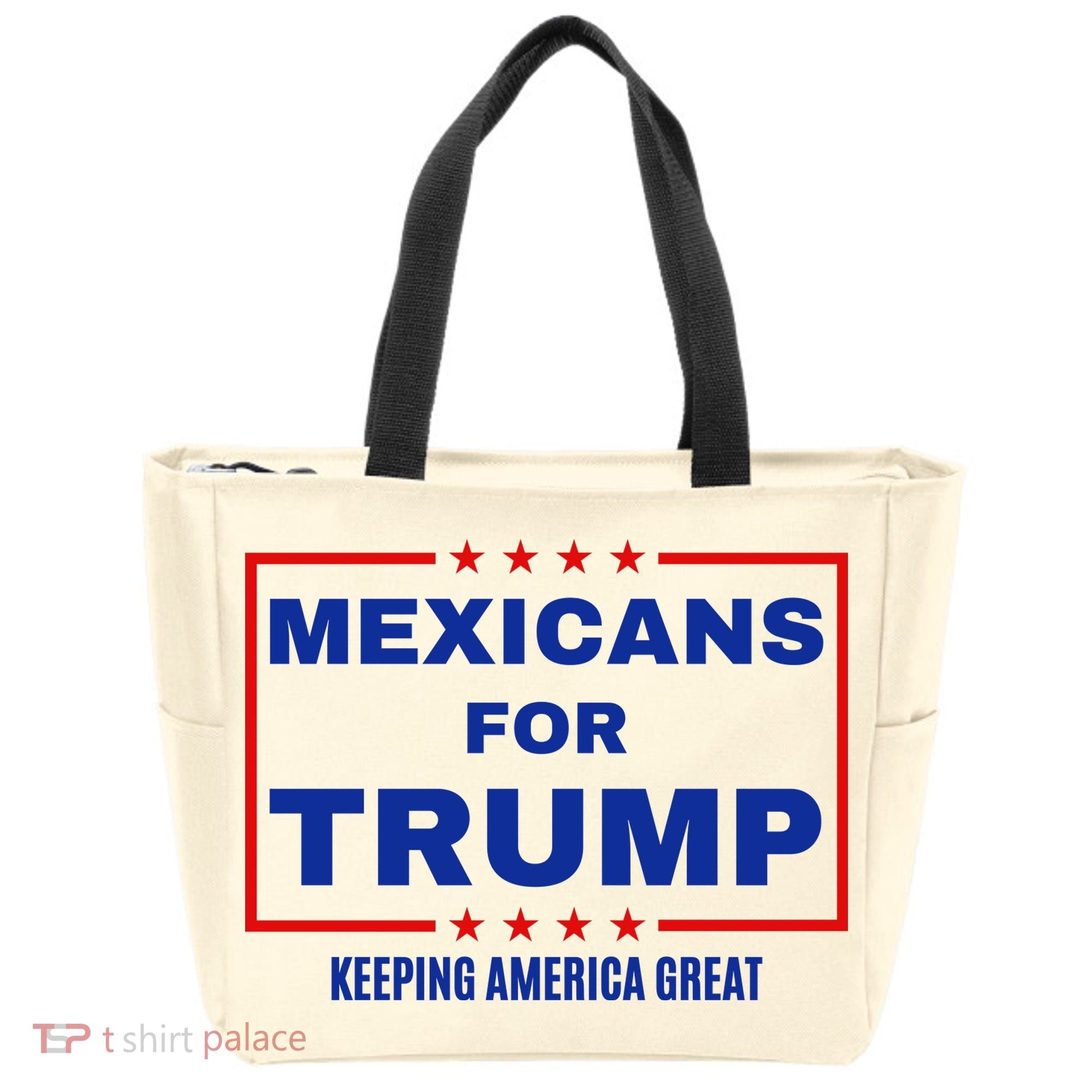 Mexicans For Trump 2024 Keeping America Great Tote Bag