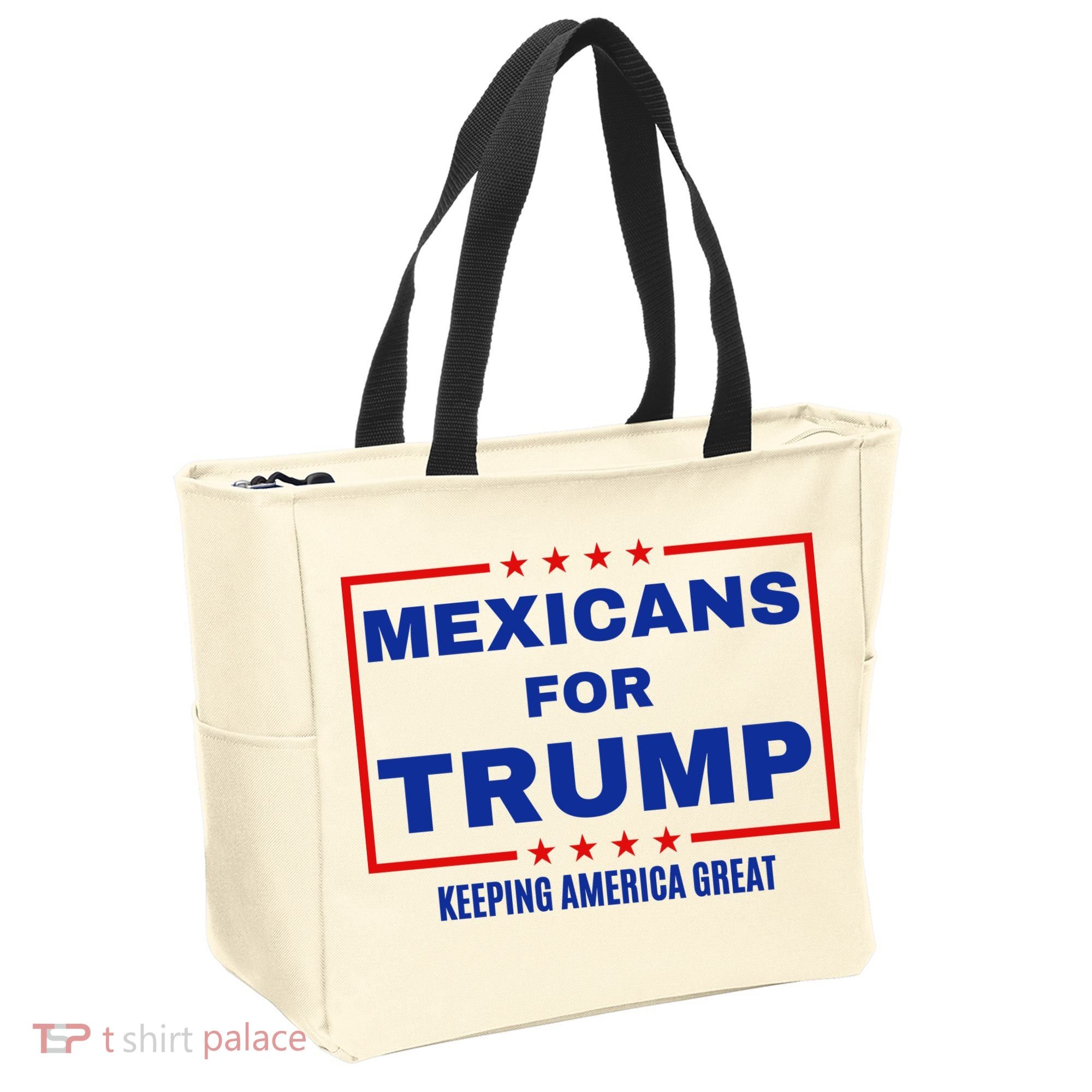 Mexicans For Trump 2024 Keeping America Great Tote Bag