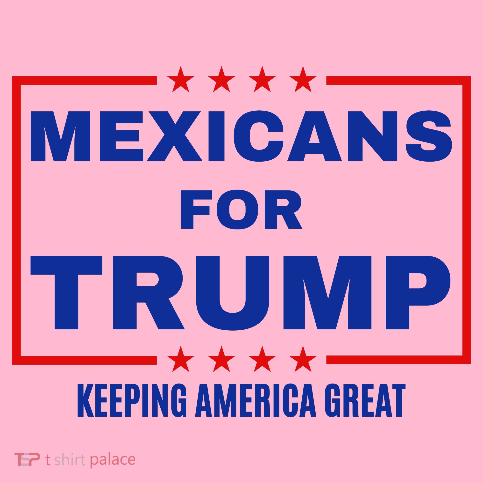 Mexicans For Trump 2024 Keeping America Great Coaster