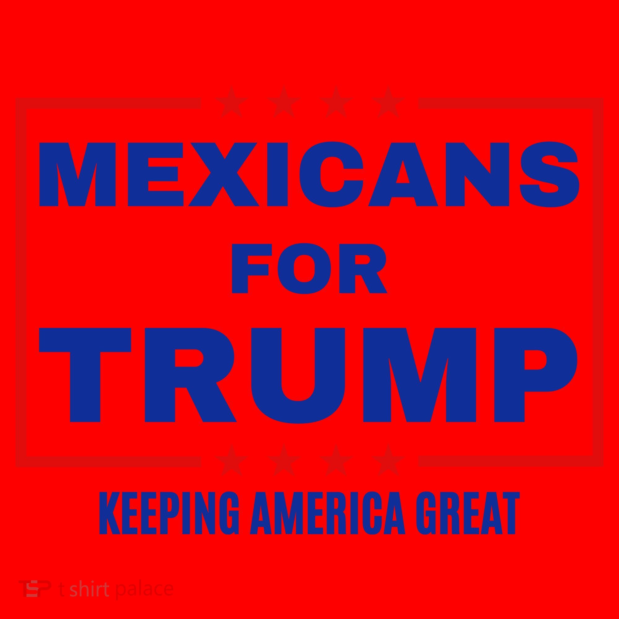 Mexicans For Trump 2024 Keeping America Great Santa Hat