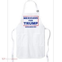 Mexicans For Trump 2024 Keeping America Great Apron thumb 0