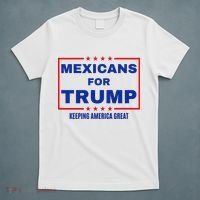 Mexicans For Trump 2024 Keeping America Great T-Shirt thumb 5