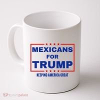 Mexicans For Trump 2024 Keeping America Great Coffee Mug thumb 0