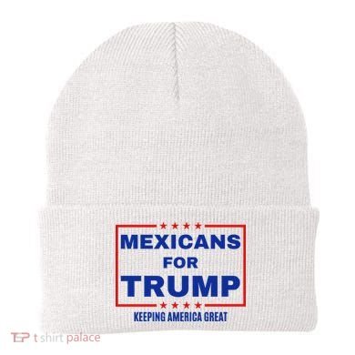 Mexicans For Trump 2024 Keeping America Great Beanie